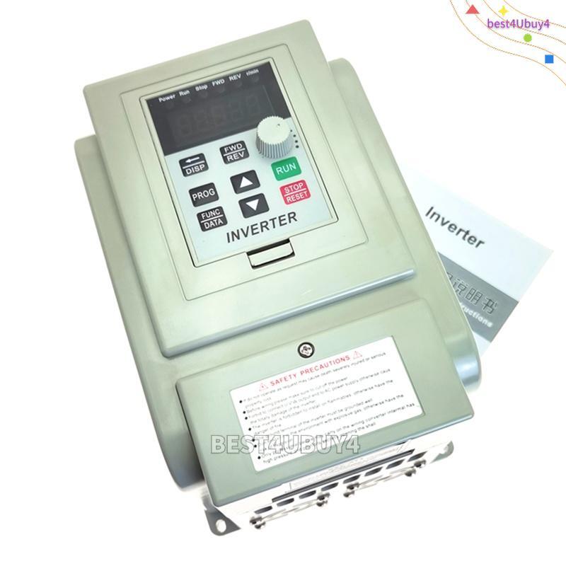 VFD Drive Inverter 4KW 6HP 20A VFD Drive - 220V Single Phase To 3 Phase ...
