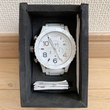 NIXON 51-30 Chronograph Quartz Watch All White Color