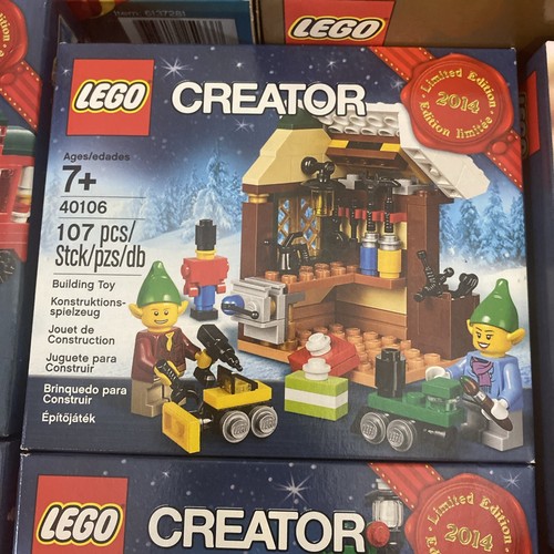 LEGO 17 Juegos Raros Retirados Ultimate GWP Navidad Bndl con 40138 40139 40223 40337 - Imagen 8 de 24