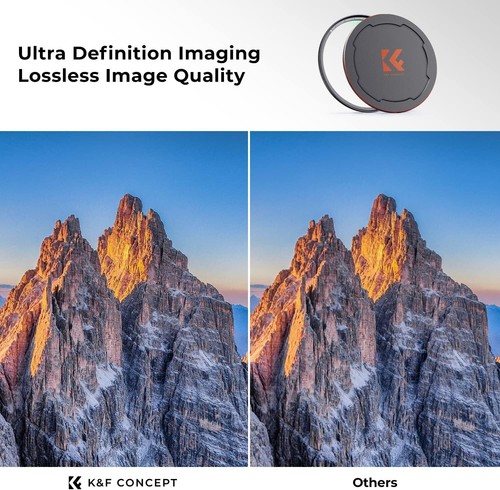 K&F Concept Magnetic MC UV Filter Lens Protection 49/52/55/58/62/67/72/77/82mm - Picture 3 of 80