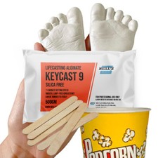 Alginate Lifecasting Kit 3D Hand Casting / Feet Casting / Baby Keepsake Casting