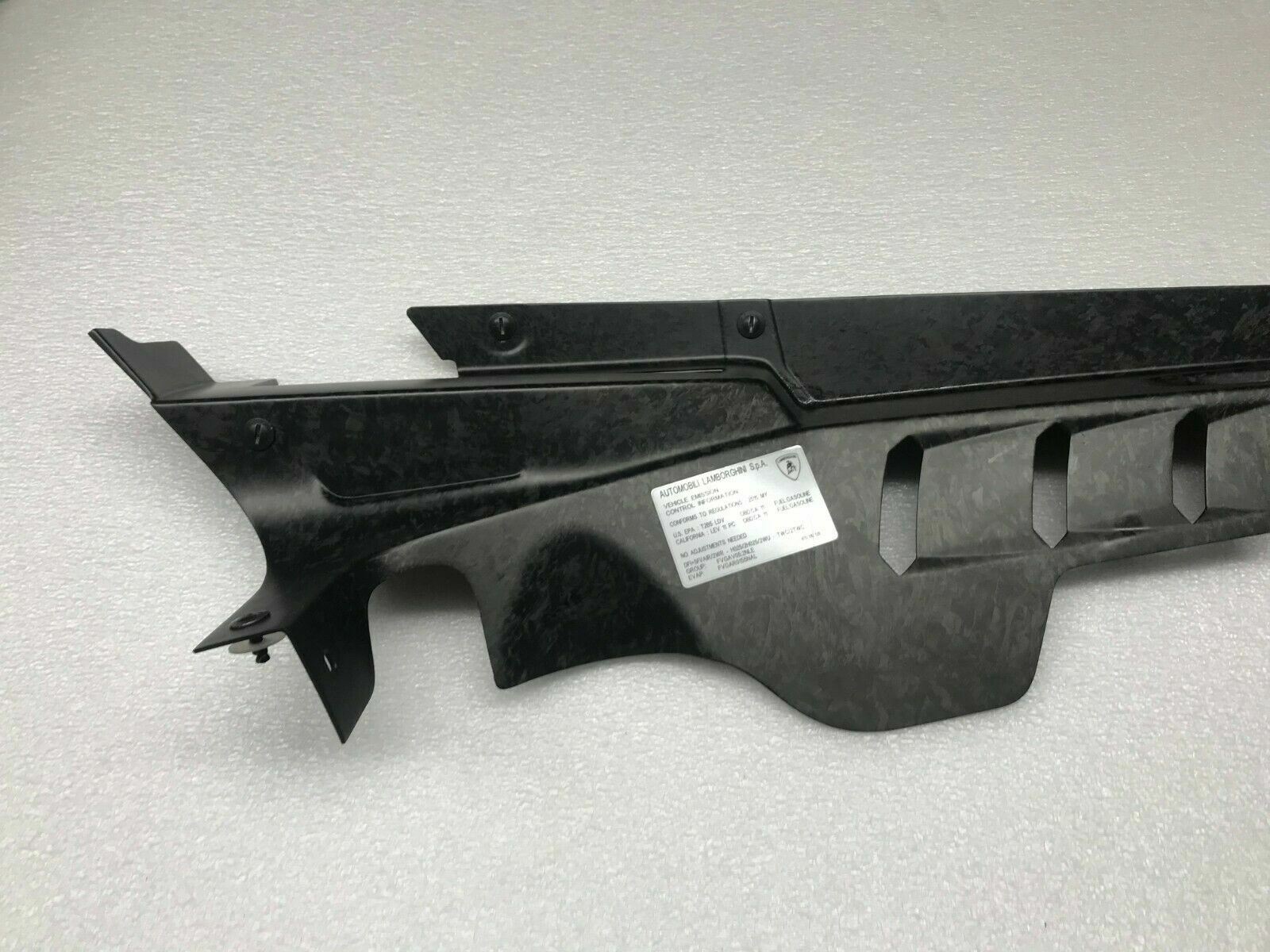LAMBORGHINI HURACAN LP610 RIGHT FORGED CARBON ENGINE BAY PANEL OEM 4T0863082B