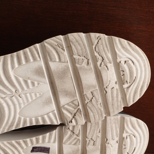 Sandali Fly London donna TG EU 39 US 8-8,5 BLK Pefi pelle zeppa scarpe pull on - Foto 10 di 14