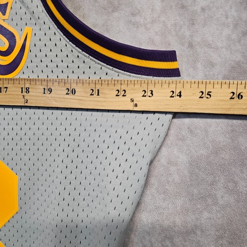NWT Mitchell & Ness Los Angeles Lakers Magic Johnson 32 Reload 2.0 Jersey Men L - Picture 6 of 8