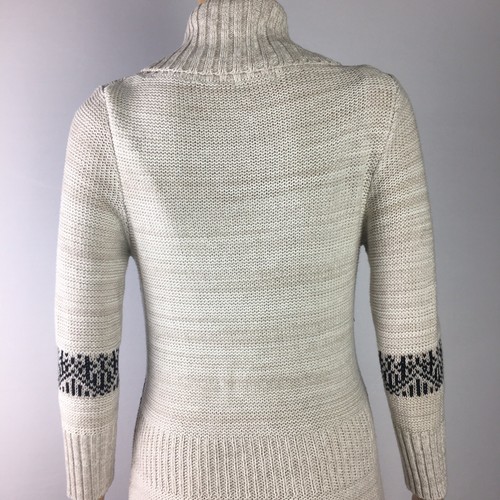 Maurices Beige & Black Knit Sweater Dress Cowl Neck Sz Small Camisole Under EUC - Picture 7 of 10