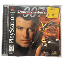 007 Tomorrow Never Dies Sony PlayStation 1 PS1 - Disc With Manual