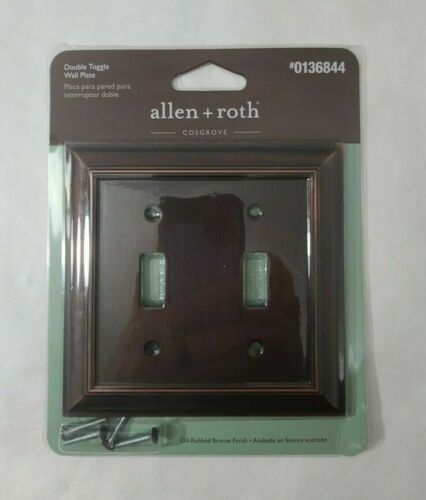 Inbus + Roth Cosgrove Kippschalter Wandplatte - Bronze mit dunklem Ölschliff - Bild 7 von 12
