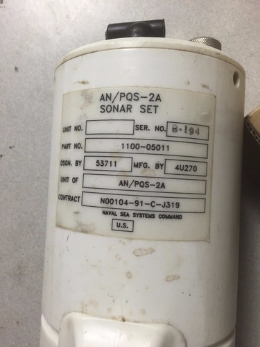 AN-PQS 2A hand held sonar set - Picture 2 of 4