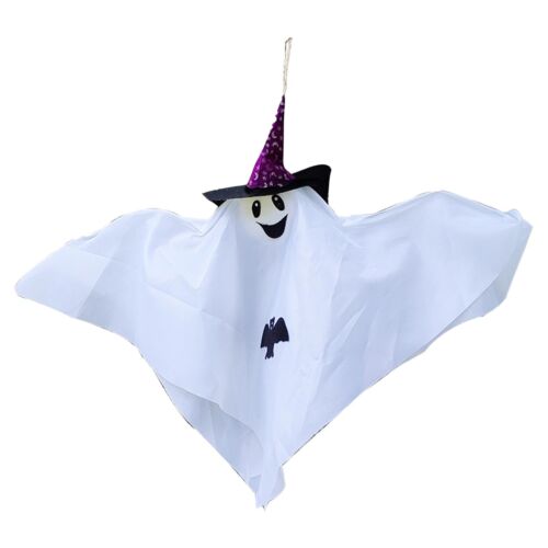 Halloween Decorations Outdoor Scary Ghost White Flying Ornament Party Decor - Picture 1 of 9
