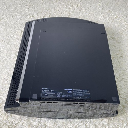Sony PS3 CECHA00 60GB Charcoal Black Console Tested w/ 2 Controllers, Box, Cable - Picture 7 of 12