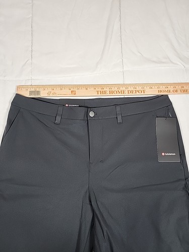 36x32 Lululemon ABC Trouser Classic Fit Warpstreme Color Obsidian New With Tags - Picture 13 of 22