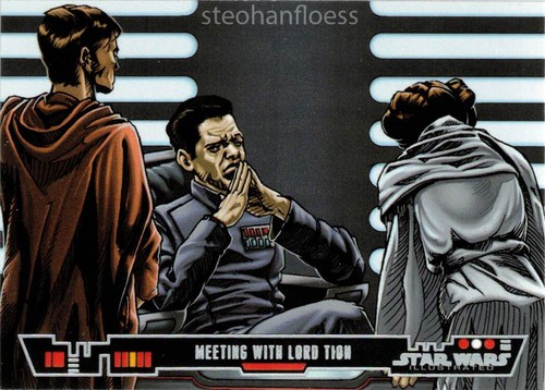 2013 Star Wars Illustrated A New Hope You Elige la tarjeta base Termina tu conjunto - Imagen 13 de 100
