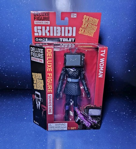 Skibidi Toilet TV Woman 6" Deluxe Action Figure Series One Collectible