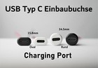 USB-C Buchse Typ C  Reparatur Nachrüsten Einfügen Einbau Charging Lade Port DIY
