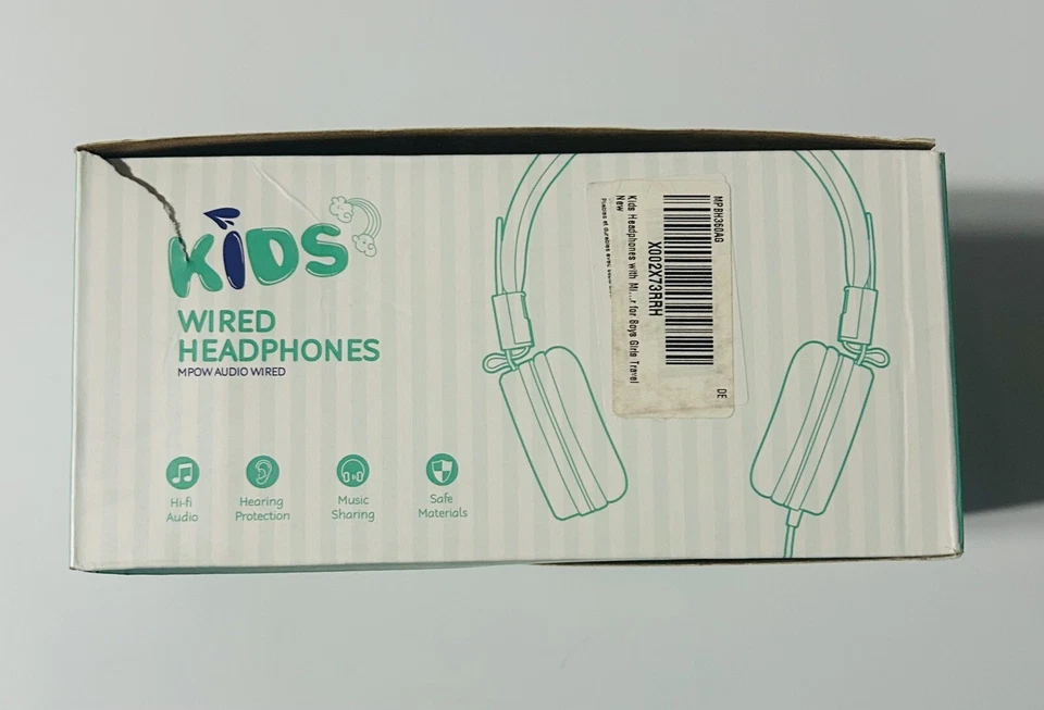 Meow Over-ear Kids Safe Wired Headphones For Teens Boys & Girls (2 Pack) - Image 2 of 4