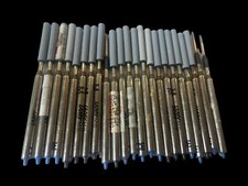 23 Lamy M16 Ballpoint Pen Refill, Blue & Black Medium.