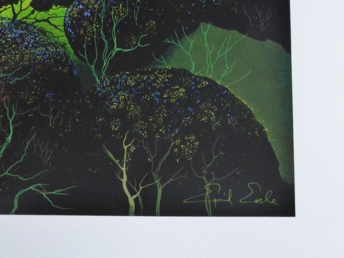 Eyvind Earle Santa Ynez Memories 1998 Hand signed PP 2/5 Serigraph Disney Art - Picture 3 of 4