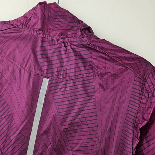 BROOKS Lightweight Running Jacket Womens M Outdoors Hiking Zip Pockets High Neck - Picture 14 of 24