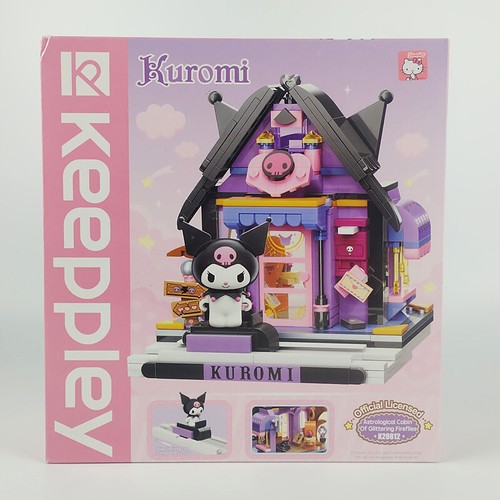 Keeppley Sanrio Kuromi House Building Blocks Bricks Toy Figure Ornament 469385 - Picture 8 of 11