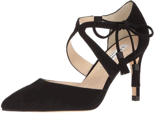 L.K. Bennett Women's Shoes Loren Fabric Pointed Toe Casual 共同購入価格 louren pointed strap sandal サンダル