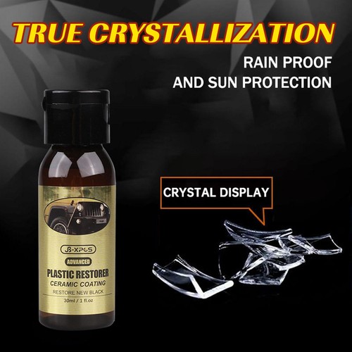 Car Plastic Trim Restorer Ceramic Coating 2-3 Year Protect LongLasting Back Care - Picture 10 of 14