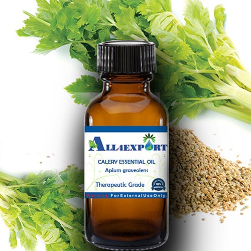 PURE CALERY ESSENTIAL OIL Apium graveolens NATURAL HERBAL FRAGRANCE - Picture 29 of 30