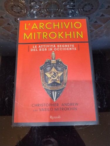 ANDREW - MITROKHIN - L'ARCHIVIO MITROKHIN - KGB - PRIMA EDIZIONE 1999 - Foto 1 di 4
