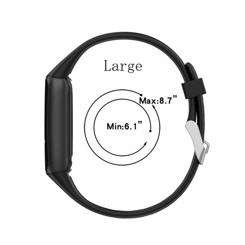 Sport Silikon Armbänder für Fitbit Luxe weiches Armband Ersatz Uhrenarmband - Bild 3 von 22