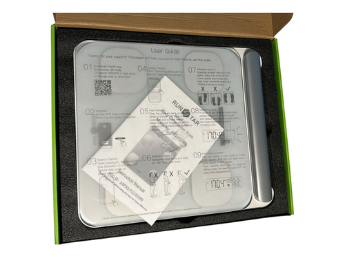 Runstar Smart Scale for Body Weight and Fat Percentage 8-Electrode - FG2202WB - Picture 5 of 11