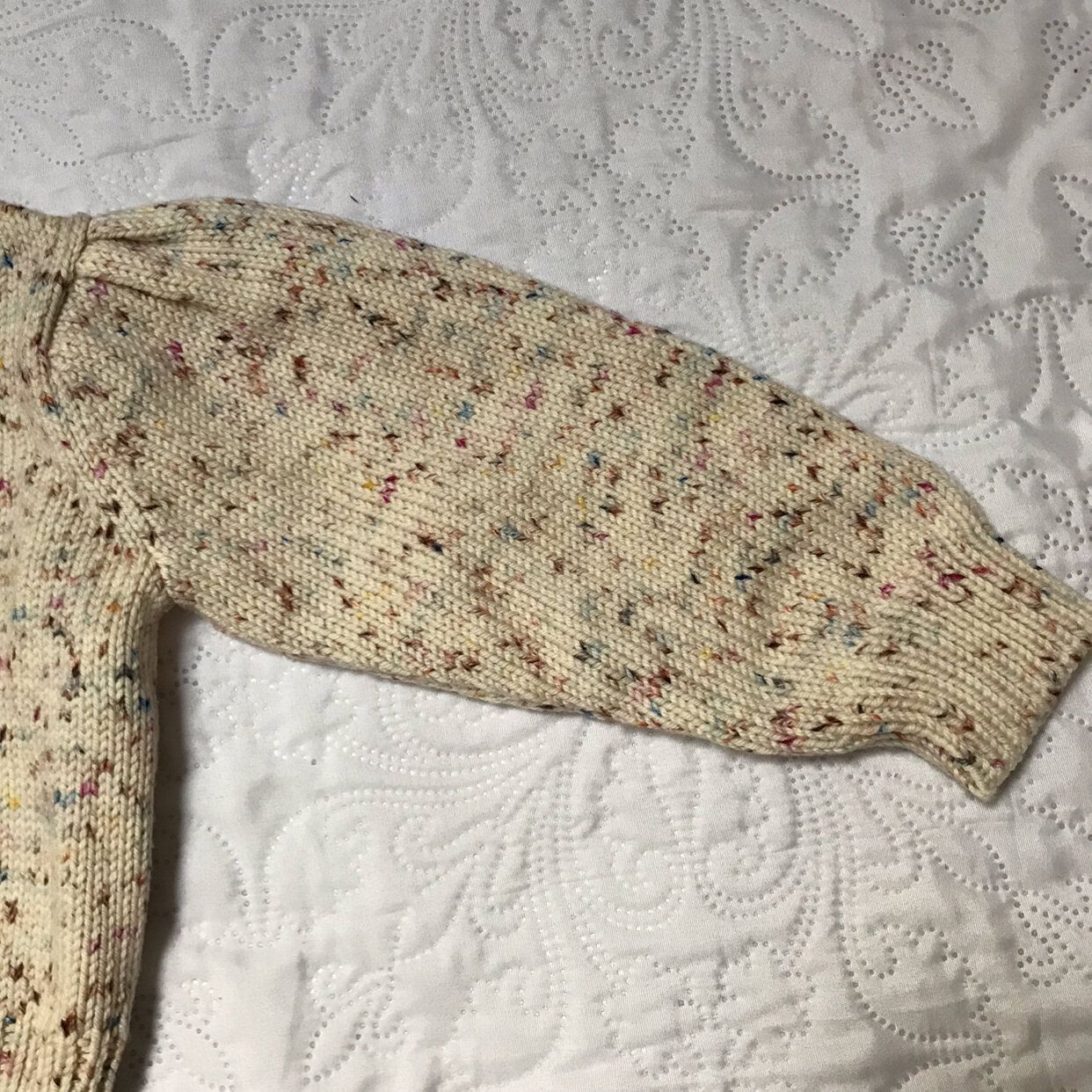 Misha & Puff Ellie Cardigan Confetti Sweater Size 2/3 | eBay