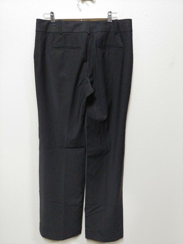 Pantalones de vestir Ann Taylor ***TALLA 6*** negros forrados elásticos, carrera *C794H - Imagen 2 de 6