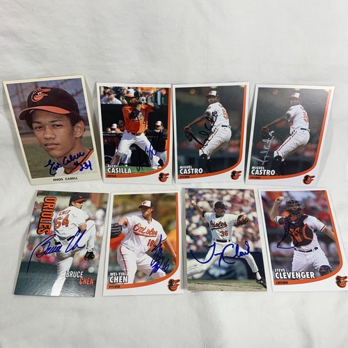 Pick Your SIGNED Autographed Baltimore Orioles Postcard O's Photo Signature SGA - Picture 17 of 75