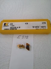 5 NEW KENNAMETAL NT 2R TOP NOTCH THREADING CARBIDE INSERTS GRADE: KC730  (E378)