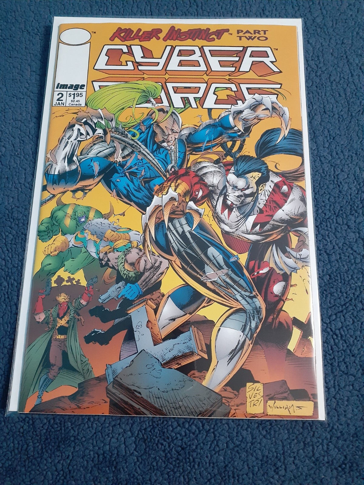 Cyberforce #2 Image Comics 1994 Marc Silvestri