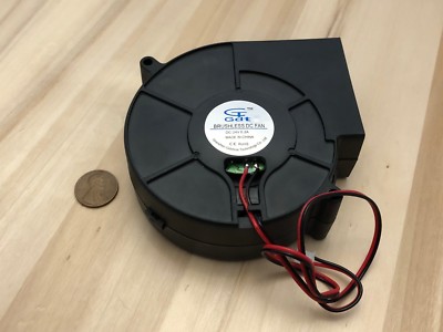 Gdstime 9cm 2 wire Pin Blower Fan 97mm x 33mm DC 24V Brushless 9733 squirrel G26