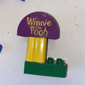 LEGO 2985 Duplo Winnie The Pooh Tigger's Slippery Slide 1999 Vintage Used