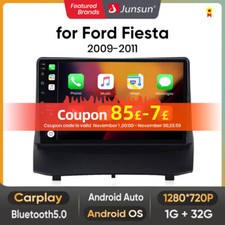 For Ford Fiesta 2009-2014 Android 13 Apple Carplay Car Radio GPS Navi Wifi 32GB