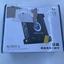 Planet Audio AC800.4 Anarchy 4-Channel Class AB 800 Watt Power Car Amplifier