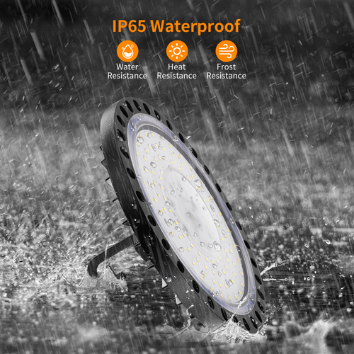 8x 200W UFO LED Hallenbeleuchtung Hallenleuchte Hallenstrahler HighBay Industrie - Bild 7 von 11