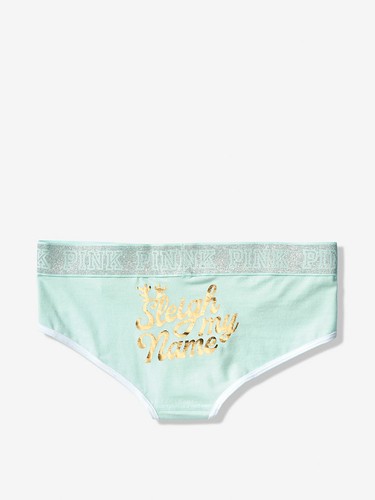 NWT Victorias Secret Pink Christmas Panties Size M Womens Holiday Underwear - Picture 16 of 29