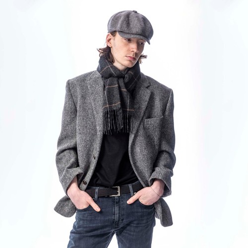 Heritage Traditions Tweed Peaky Panel Cap, Men and Womens Hats, Mens Flat Caps - Picture 8 of 61