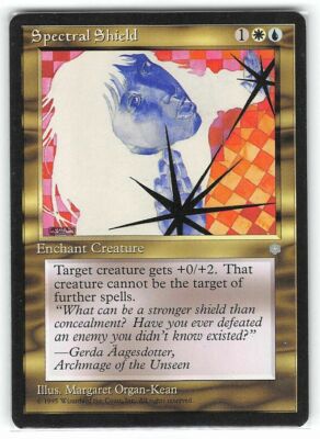 Spectral Shield x4 Ice Age MtG LP to NM