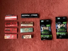 Rolling Papers and Filters Lot Zig-Zag Raw Futurola x Tyson Smokezilla