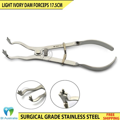 Dental Rubber Dam Instruments Brinker Clamps Punch Forceps Lab Instruments Tools - Bild 16 von 22