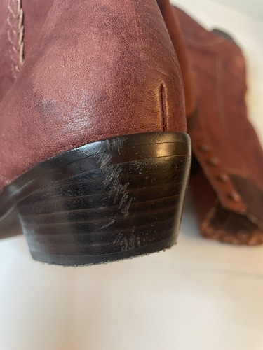 Wolverine 1883 1000 Mile Celeste lace-up boot-faux fur/ leather SZ 7 - Picture 4 of 11