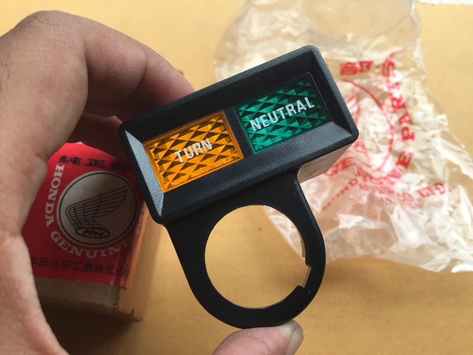 NUEVO DE LOTE JAPÓN HONDA TL125 XL75 XL80S XL100S XL125S XL185S ESTUCHE CAJA PILOTO ORIGINAL Foto 2 de 4