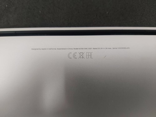 MacBook Pro 2019 13 in 128GB SSD 16GB RAM Core i5 1.4GHz Touch Bar A2159, Silver - Afbeelding 15 van 16