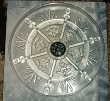 Doraubia 3D Clear Snowboard Stomp Pad w/ Compass Snowflake Stomp Pad NEW!