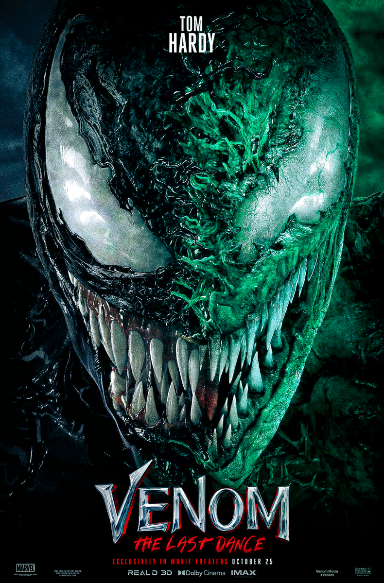 Venom 3: The Last Dance Movie Poster Home Decor | eBay