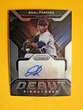 2022 Panini Prizm Debut Signatures  Enoli Paredes RC Auto Astros